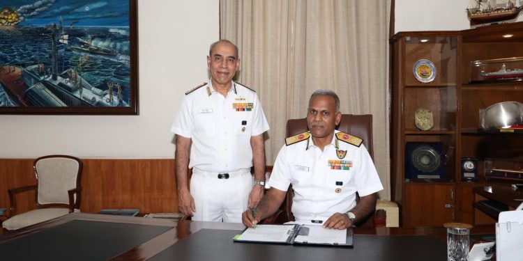 Vice Admiral A N Pramod