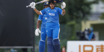 Shafali's unbeaten ton