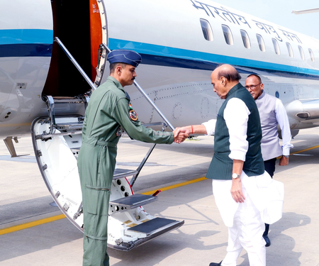 Defence Minister Rajnath Singh