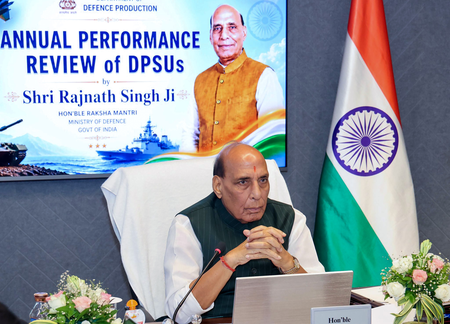Defence Minister Rajnath Singh