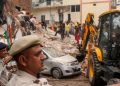 Delhi building collapse