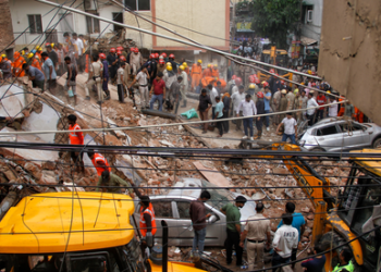 Delhi building collapse: 30-50 students feared trapped, calls for help received