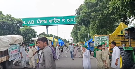 Farmers assemble for weeklong protest