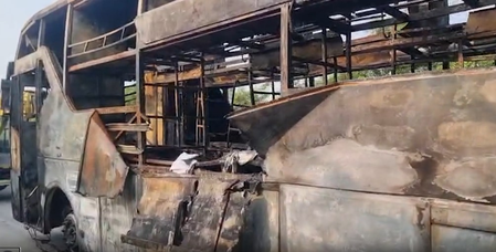 Greater Noida bus fire-Modi