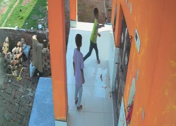 Three minors detained after CCTV captures alleged temple vandalism in Nalanda