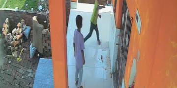 Three minors detained after CCTV captures alleged temple vandalism in Nalanda