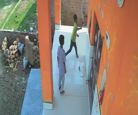 Three minors detained after CCTV captures alleged temple vandalism in Nalanda