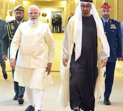 PM Modi, UAE president