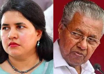 Pinarayi Vijayan, daughter Veena, son-in-law Riyas