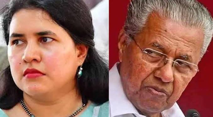 Pinarayi Vijayan, daughter Veena, son-in-law Riyas