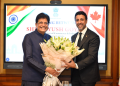 Piyush Goyal meets Canadian Minister Maninder Sidhu