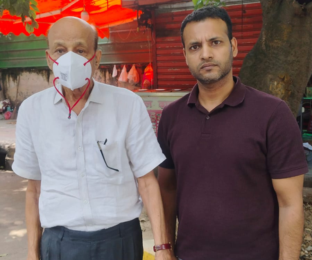 Satya Niketan building collapse