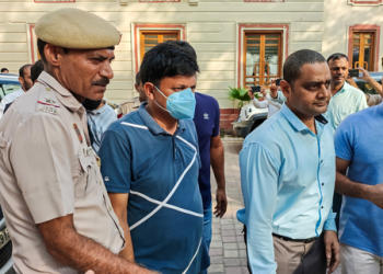 A Delhi court Wednesday sent the son of the building owner, the PG operator, and the labour contractor arrested in connection with the Satya Niketan building collapse to two days of police custody. Judicial Magistrate Kautuk Bharadwaj passed the order after the Delhi Police sought three days’ custody of the three accused -- Mahesh Gupta, PG operator Sudhanshu and contractor Sanoj. Gupta was produced before the Patiala House Court after completion of his two-day police custody, while Sudhanshu and Sanoj were produced before the court following their arrest Tuesday. The five-storey building, known as ‘Hostel Daze’, was being operated as a boys’ paying guest accommodation and several students were staying there when it collapsed at around 1.30 pm Sunday, leaving seven people dead