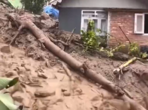 landslide strikes Sikkim