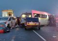 Road crash in South Africa kills at least 21 people: Officials