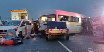 Road crash in South Africa kills at least 21 people: Officials