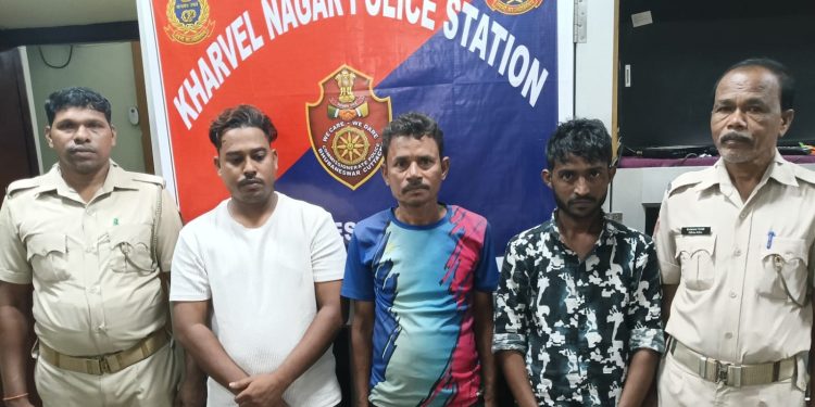Three held for targeting ATM users near Master Canteen