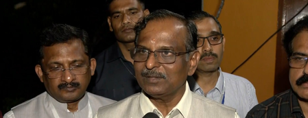 ISRO chief V. Narayanan