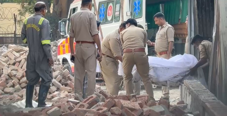 Noida fire kills one, engulfs several shops near Raipur Temple