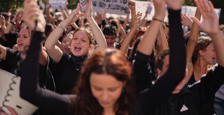 Greek protest