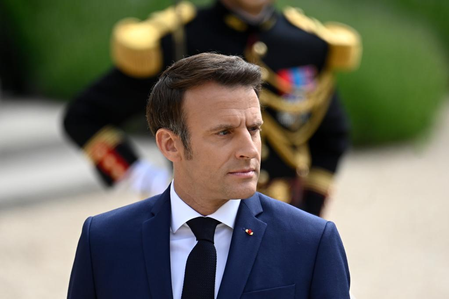 Macron calls Trump's claims on France's unrest 'completely false'