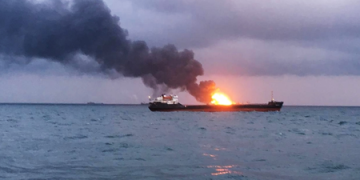 Oil tanker- Strait of Hormuz,