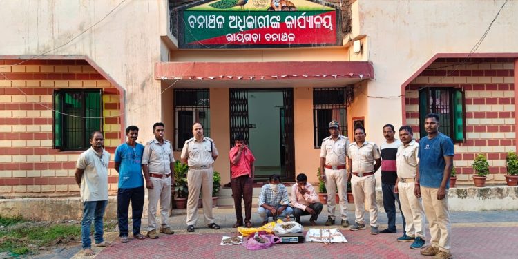 Rayagada, Brajrakabata- Kati jabat- 3 arrest