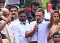 SIR protest -Rahul Gandi